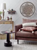 Декоративная подушка Bloomingville, Feluka, 45 45 см, хлопок, коричневая — фото 4