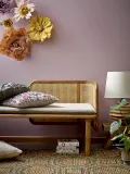 Декоративная подушка Bloomingville, Gyta, 45 45 см, хлопок, зелёная — фото 2