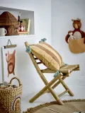 Декоративная подушка Bloomingville, Hei, 40 40 см, хлопок, коричневая — фото 1