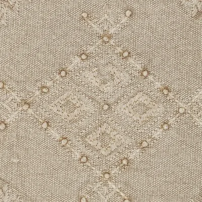 Декоративная подушка Bloomingville, Leva, 45 45 см, хлопок, бежевая