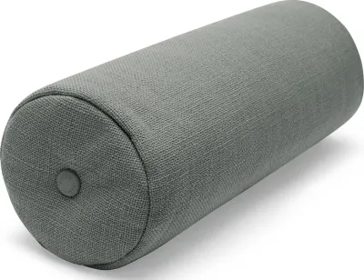 Декоративная подушка Fatboy, Puff Weave Rolster, 24 65 см, акрил, серая