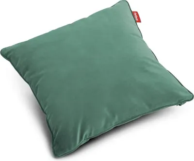 Декоративная подушка Fatboy, Velvet Square, 50 50 см, хлопок, зелёная