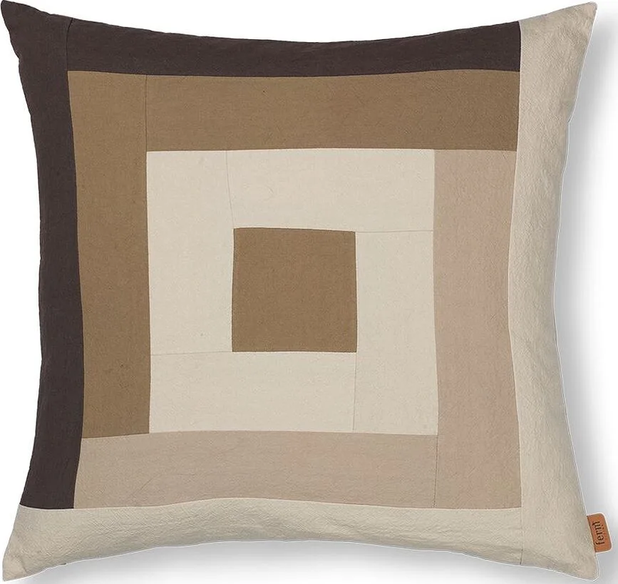 Декоративная подушка Ferm Living, Border, 50 50 см, хлопок