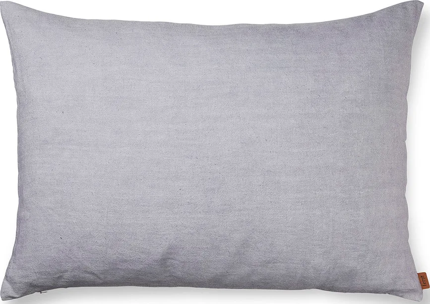 Декоративная подушка Ferm Living, Heavy Linen, 60 80 см, лён, фиолетовая
