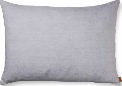 Декоративная подушка Ferm Living, Heavy Linen, 60 80 см, лён, фиолетовая