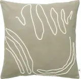 Декоративная подушка Ferm Living, Jot, 50 50 см, хлопок, зелёная — фото 1