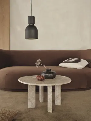 Декоративная подушка Ferm Living, Pose, 50 50 см, хлопок, коричневая