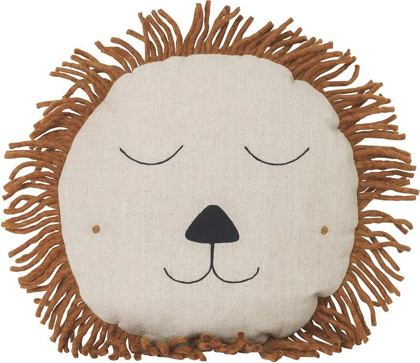 Декоративная подушка Ferm Living, Safari lew, лён