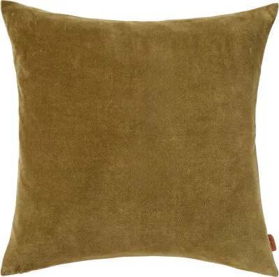 Декоративная подушка Ferm Living, Senti, 50 50 см, хлопок, зелёная