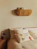 Декоративная подушка Ferm Living, Swif, 40 60 см, хлопок, бежевая — фото 5
