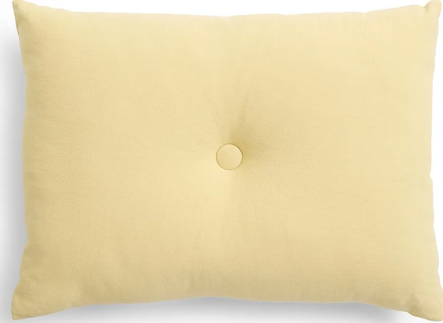 Декоративная подушка Hay, Dot Linen, 45 60 см, хлопок, жёлтая