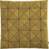 Декоративная подушка Muuto, Tile, 45 45 см, шерсть, жёлтая — фото 1