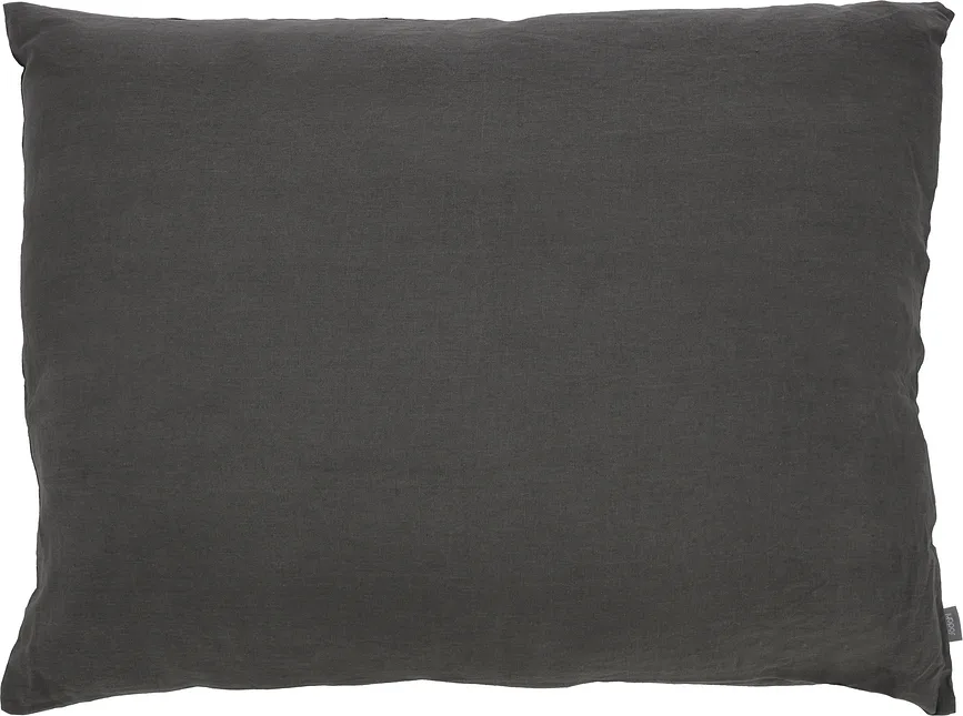 Декоративная подушка S dahl, Linen, 60 80 см, лён, серая