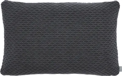 Декоративная подушка S dahl, Wave Knit, 40 60 см, хлопок, серая