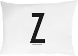 Наволочка декоративная Design Letters, Arne Jacobsens Vintage ABC, 50 70 см, хлопок, белая — фото 1