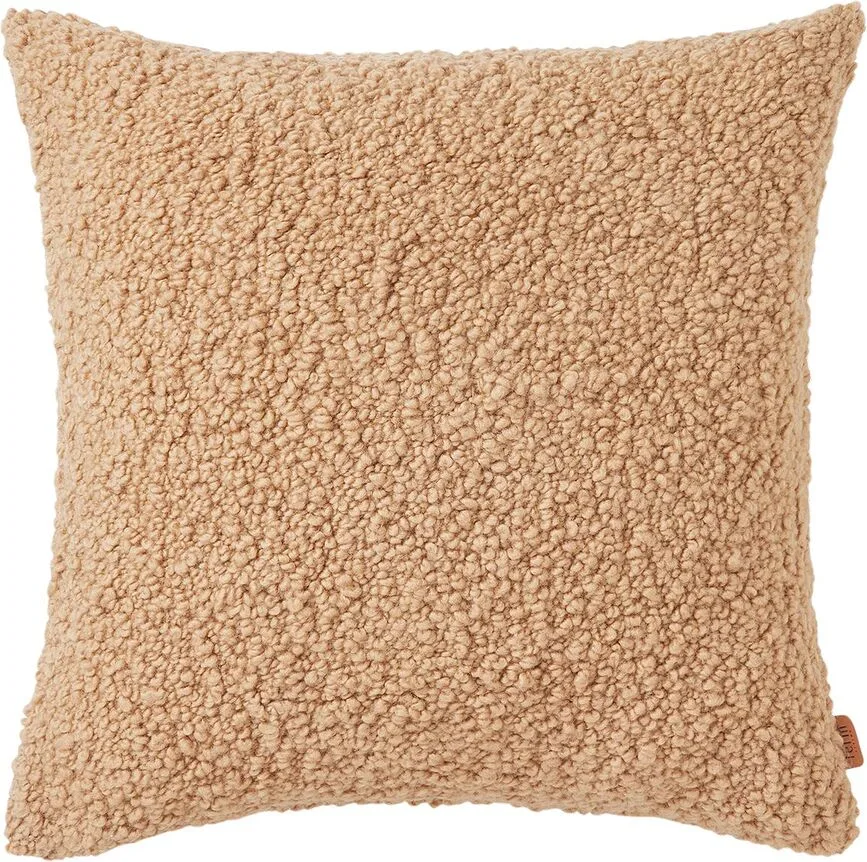 Наволочка декоративная Ferm Living, Moor, 50 50 см, хлопок, бежевая