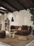 Наволочка декоративная Ferm Living, Pose, 50 50 см, хлопок, коричневая — фото 1