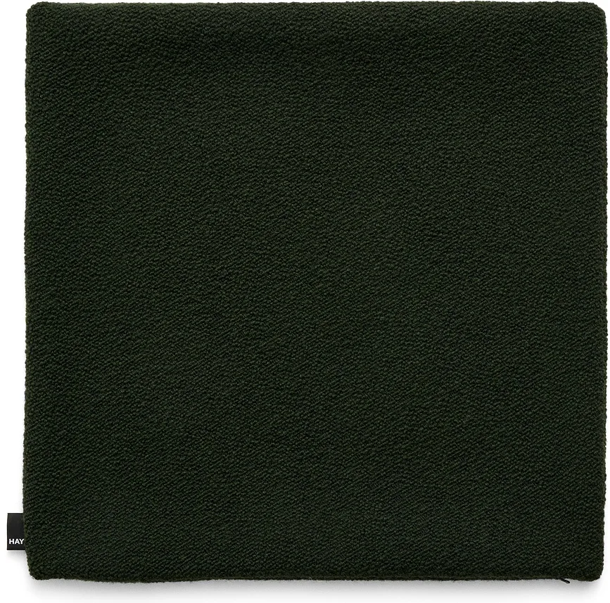 Наволочка декоративная Hay, Texture, 50 50 см, хлопок, зелёная