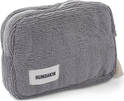 Косметичка Humdakin Terry, серая, хлопок