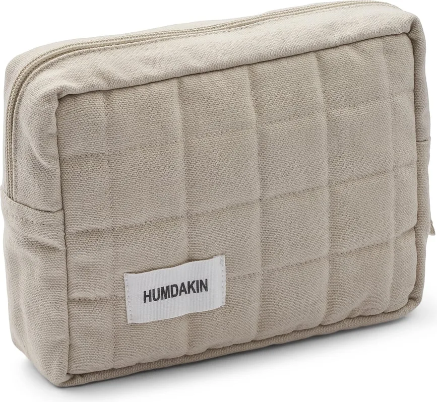 Косметичка humdakin, бежевая, хлопок · арт. fabr 430-01