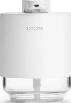 Дозатор для жидкого мыла Brabantia MindSet, 200 мл, стекло, белый