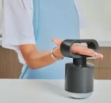 Дозатор для жидкого мыла Cuisipro Loop Pump, силикон, серый — фото 3