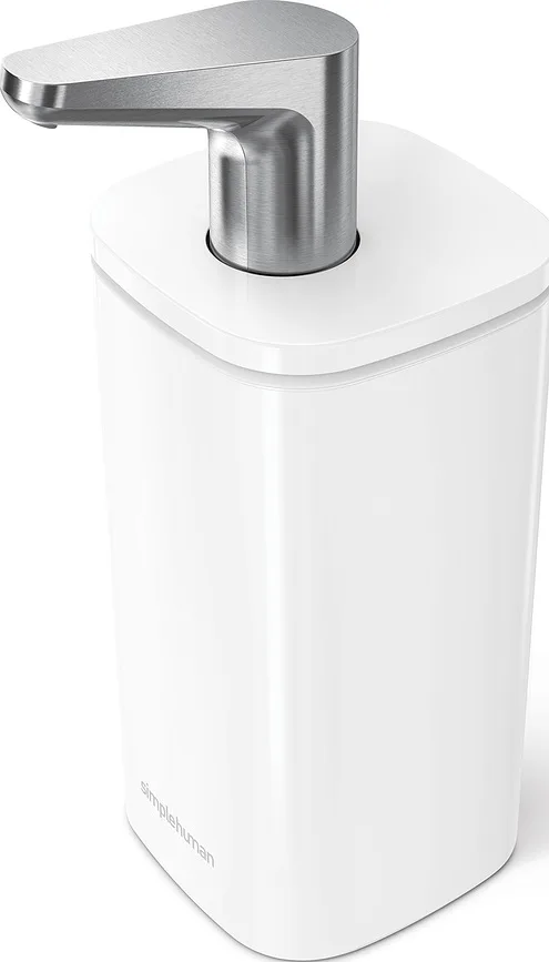 Дозатор для жидкого мыла Simplehuman Simplehuman bialy stalowy, 300 мл, нержавеющая сталь, белый