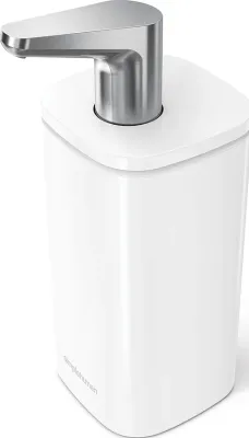 Дозатор для жидкого мыла Simplehuman Simplehuman bialy stalowy, 300 мл, нержавеющая сталь, белый