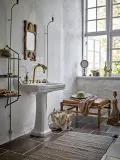 Косметическое зеркало Bloomingville Malukka, арочное, дерево, коричневое — фото 1