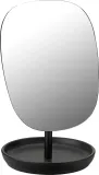 Косметическое зеркало Stelton Fjord, круглое, керамика, чёрное — фото 1