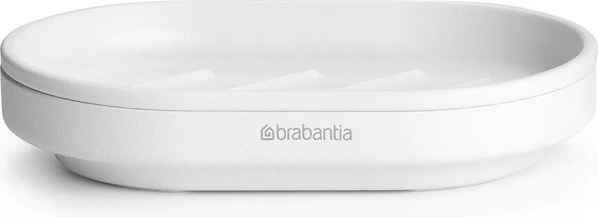 Мыльница Brabantia MindSet, нержавеющая сталь, белая