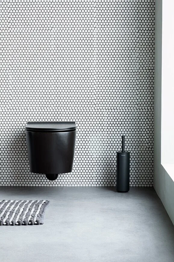 Ершик для унитаза Brabantia MindSet, нержавеющая сталь, серый