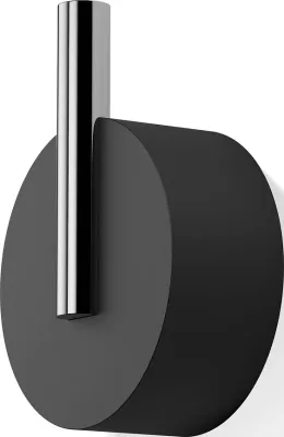 Держатель для полотенец Decor Walther haczyk Stone S, латунь, чёрный