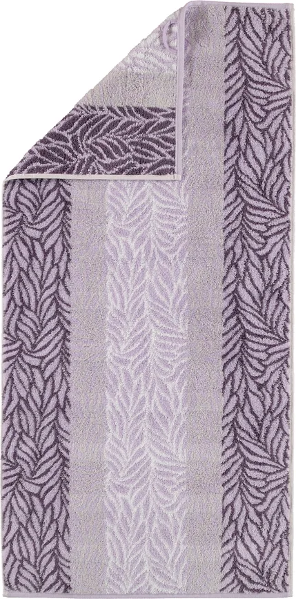 Полотенце банное Cawo Noblesse Seasons, хлопок, 80 150 см, фиолетовое