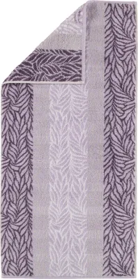 Полотенце банное Cawo Noblesse Seasons, хлопок, 80 150 см, фиолетовое