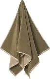 Полотенце банное ferm living ekko, хлопок, 50 , зелёное · арт. fabr 1104272801 — фото 1