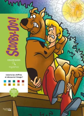 Раскраска по номерам Coloriages mystères - Scooby-Doo