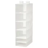 IKEA SKUBB (ИКЕА СКУББ) — Подвесной модуль, 6 секций, белый 35х45х125 см — фото 1