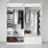 IKEA SKUBB (ИКЕА СКУББ) — Подвесной модуль, 6 секций, белый 35х45х125 см — фото 6