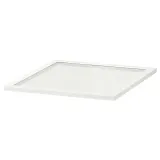 IKEA KOMPLEMENT (ИКЕА КОМПЛИМЕНТ) — Стеклянная полка, белый 50х58 см — фото 1