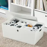 IKEA KUGGIS (ИКЕА КУГГИС) — Вставка с 6 отделениями, белый — фото 2