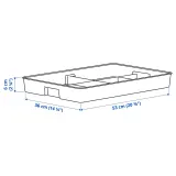 IKEA KUGGIS (ИКЕА КУГГИС) — Вставка с 6 отделениями, белый — фото 7