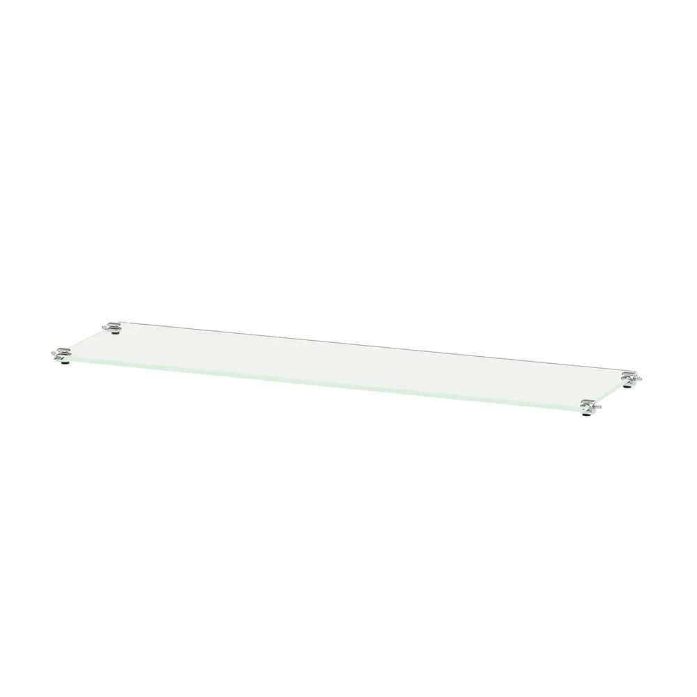 IKEA BESTÅ (ИКЕА БЕСТО) — Стеклянная полка, стекло 56х16 см