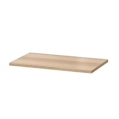 IKEA BESTÅ (ИКЕА БЕСТО) — Полка, под дуб, беленый 56х36 см