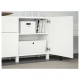 IKEA BESTÅ (ИКЕА БЕСТО) — Полка, белый 56х36 см — фото 2