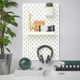IKEA SKÅDIS (ИКЕА СКОДИС) — Полка, белый — фото 6