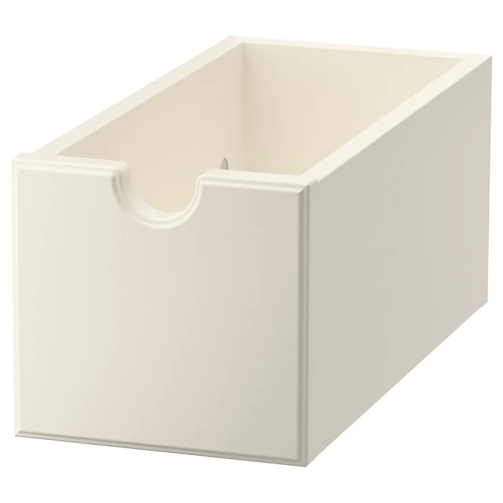 IKEA TORNVIKEN (ИКЕА ТОРНВИКЕН) — Коробка, кремовый 16х34х15 см
