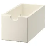 IKEA TORNVIKEN (ИКЕА ТОРНВИКЕН) — Коробка, кремовый 16х34х15 см — фото 1