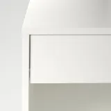 IKEA VIKHAMMER (ИКЕА ВИКХАММЕР) — Прикроватный столик, белый 40х39 см — фото 5