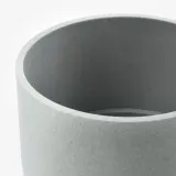 IKEA NYPON (ИКЕА НИПОН) — Кашпо, для дома/улицы серый 9 см — фото 5